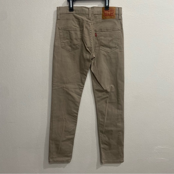 Levi’s 511 30x32 Khaki Chino Pants Jeans - Picture 4 of 6